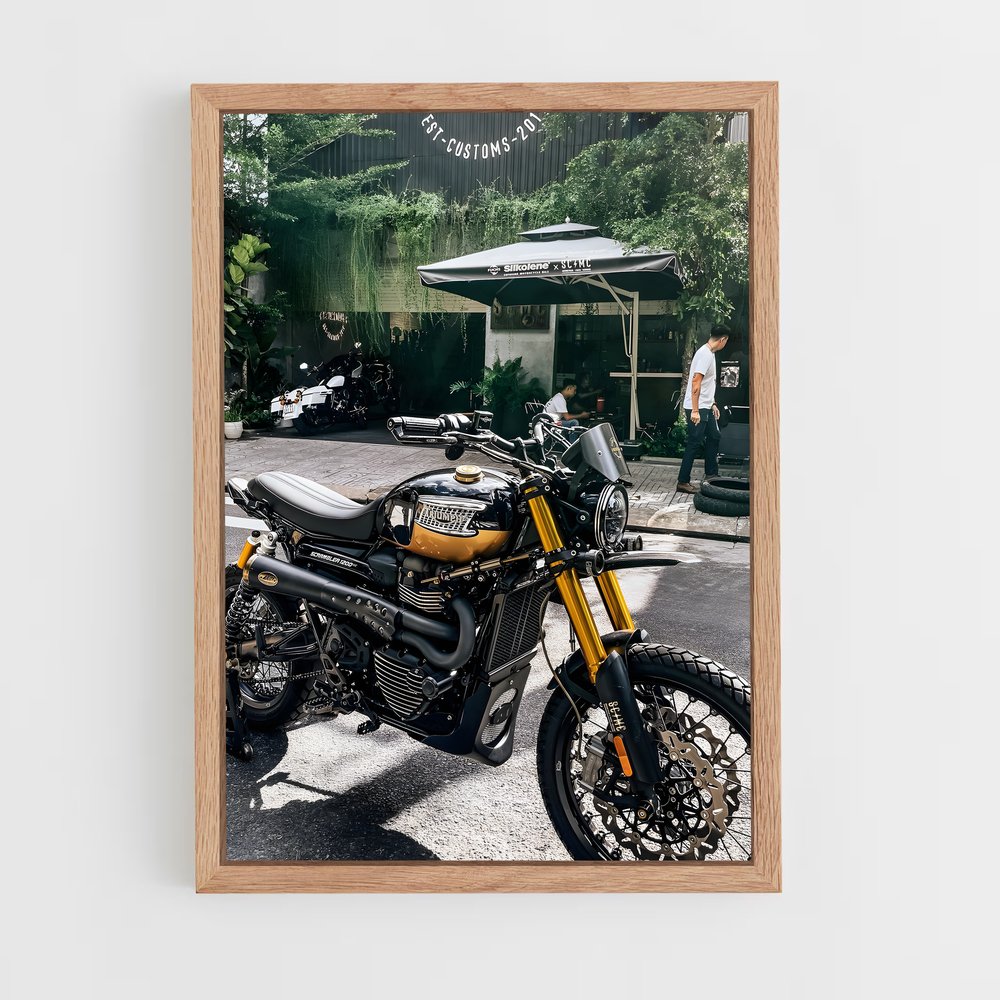 Poster Scrambler captivant – affiche Triumph (vue 4)